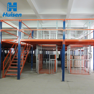 Industrial Warehouse Attic Lofts Heavy-Duty Steel Storage Racks Mezzanine Floor Platforms