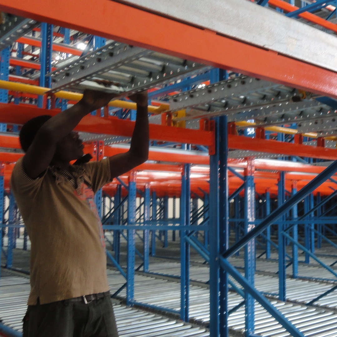URGO Professional Intensive Storage Flow Rack Roller Pallet Racking For Gravity Racks
