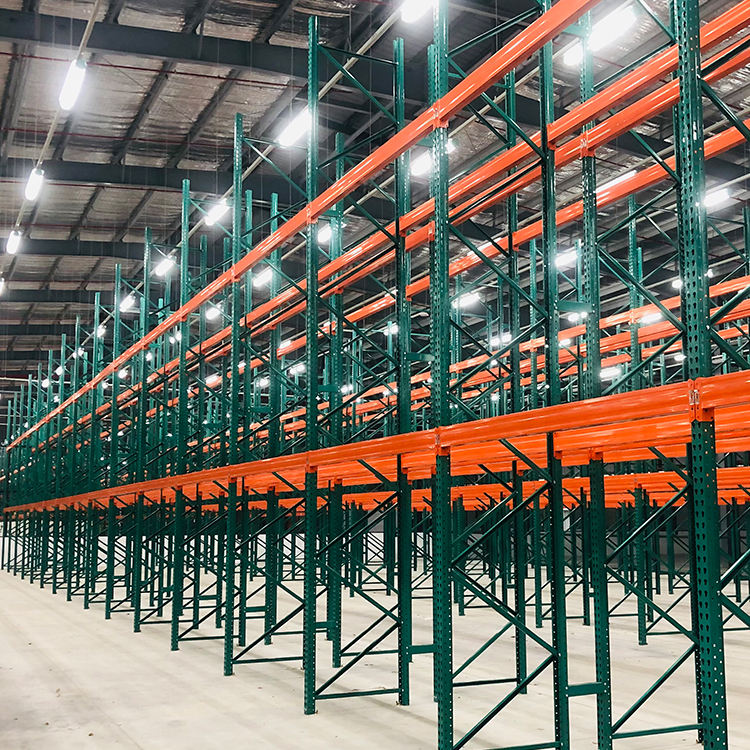 North America Storage Rack Customized Teardrop Pallet Rack Heavy Duty Storage System