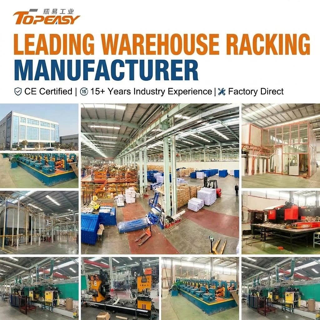 Industrial Heavy Duty Pallet Racking System Adjustable Warehouse Storage Shelving Q235B Steel Selective Rack for Cargo Handling
