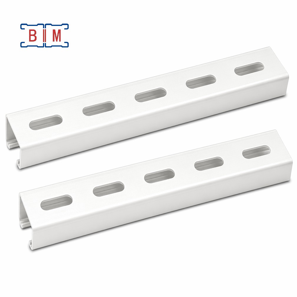 41x41 Spangle High Zinc ASTM Standard Back to Back Strut HDG C Channel Unistrut Pre-Punched Holes Warehouse Heavy Mount