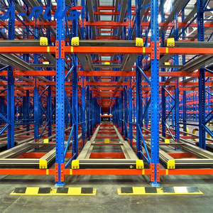 Low Cost Industrial Storage Racking System LIFO Warehouse Push Back Rack