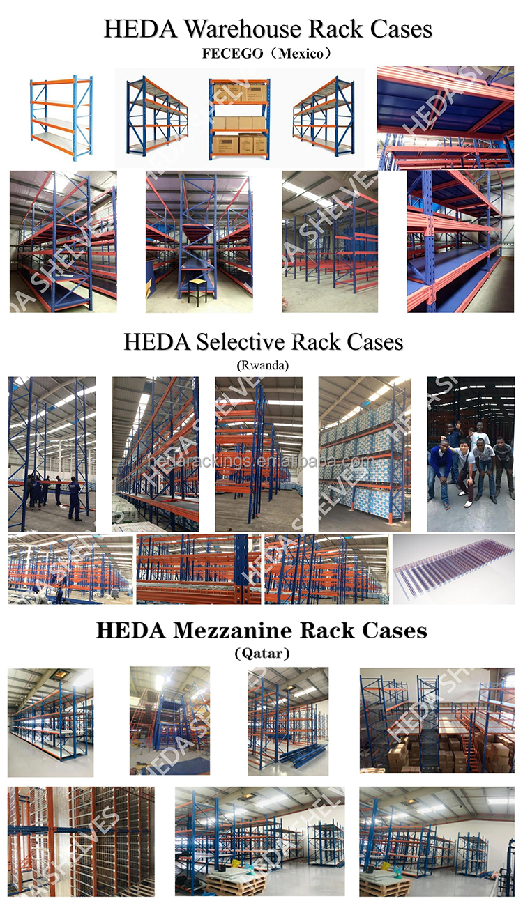 Warehouse Pallet Racking System Heavy Duty Metal Storage Rack And Rack Shelves For Warehouse