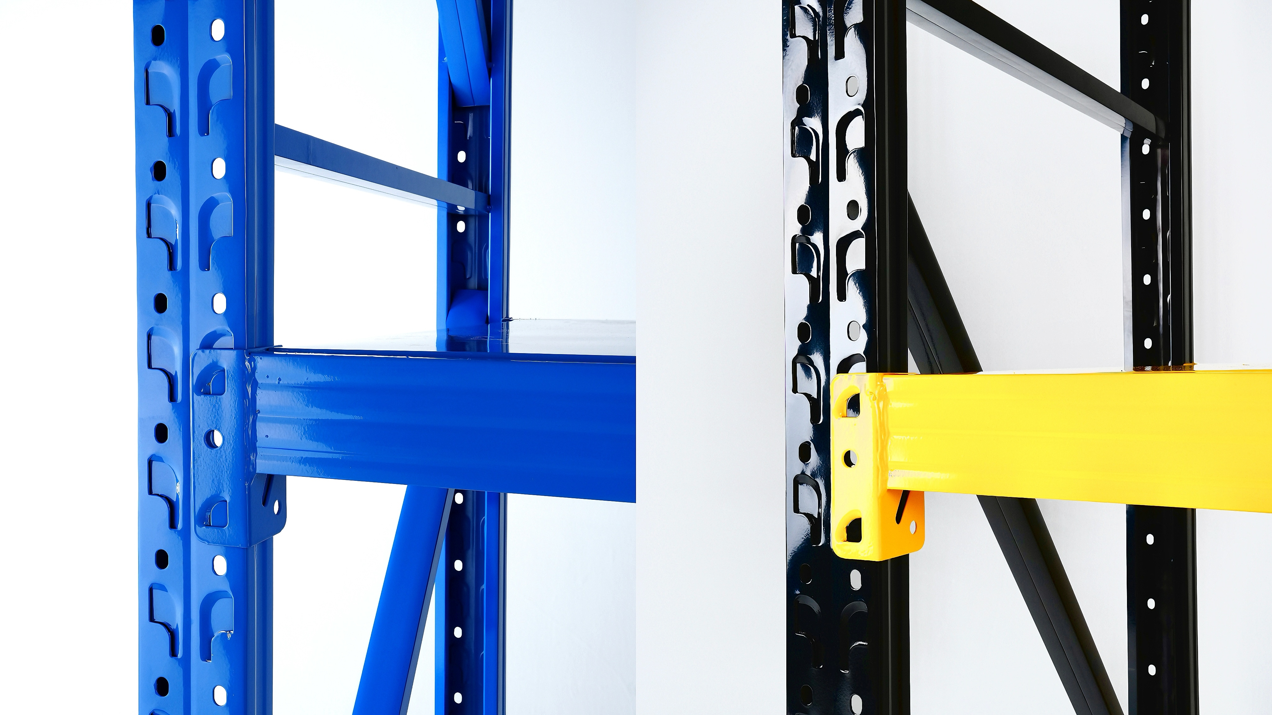 Racking beam connector