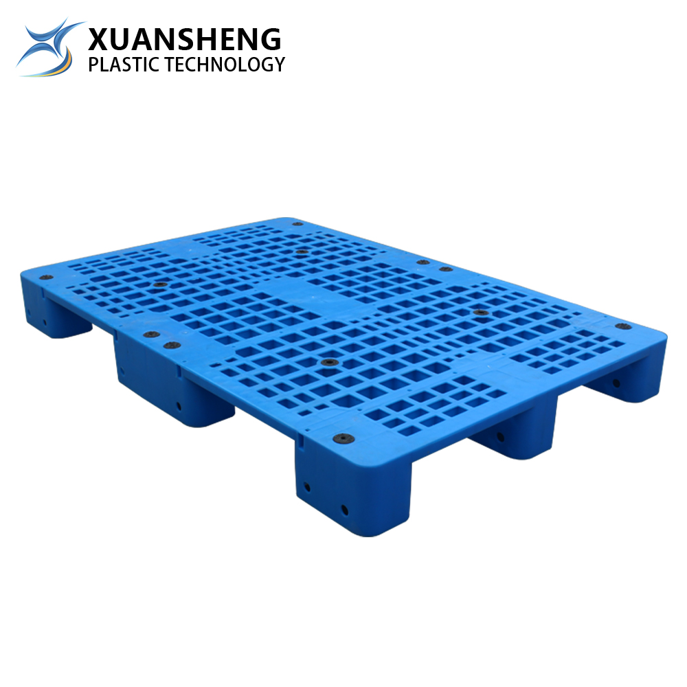 HDPE Grid Nine Foot Forklift-Compatible Pallet 1200*1000*140 MoistureProof Plastic Warehouse Stacking Platform Shelf Floor
