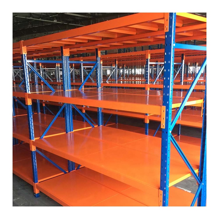 Industrial Storage Shelves Garage 4 Layer Long Span Medium Duty Rack Longspan Shelving