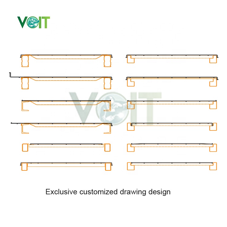 F/ U Channels Heavy Duty Steel Wire Mesh Decking For Warehouse Storage Pallet Rack