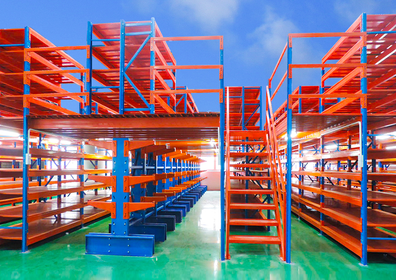 Industrial Mezzanine Detail View