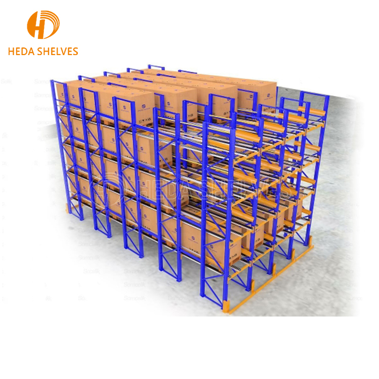 High-Capacity Heavy Duty Drive-In/Drive-Thru Pallet Racking System Corrosion Protection Stainless Steel Warehouse Rack