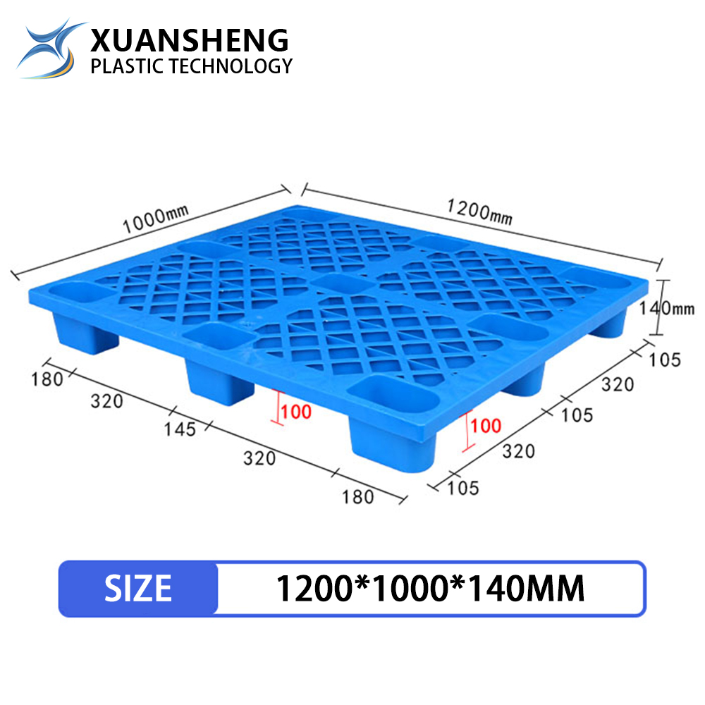 Industrial plastic pallet
