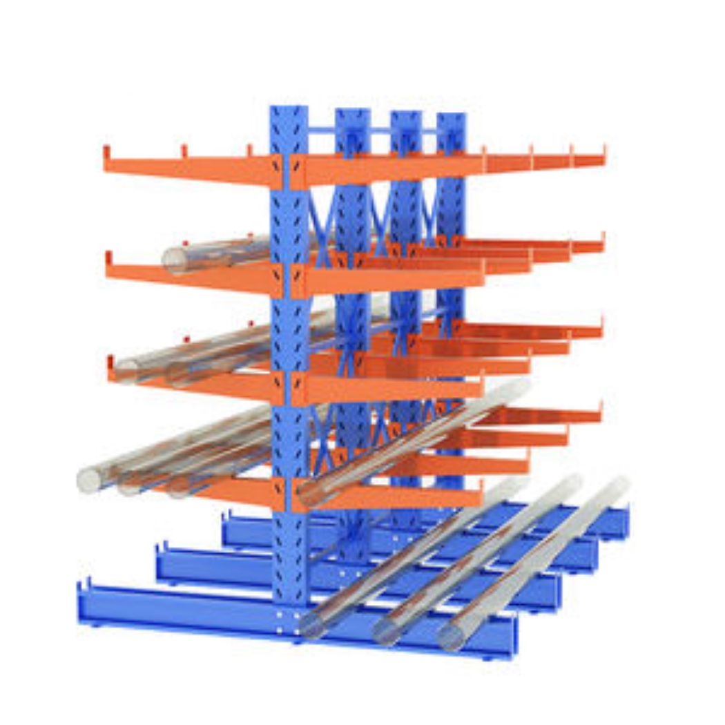 High Quality Heavy Duty Boltless Cantilever Storage Rack 5 Layer Adjustable Metal Racking for Warehouse Storage 1000kg Capacity