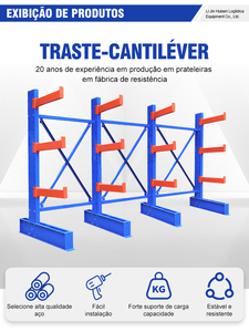 I-Beam Cantilever Rack for Long Pipe Storage