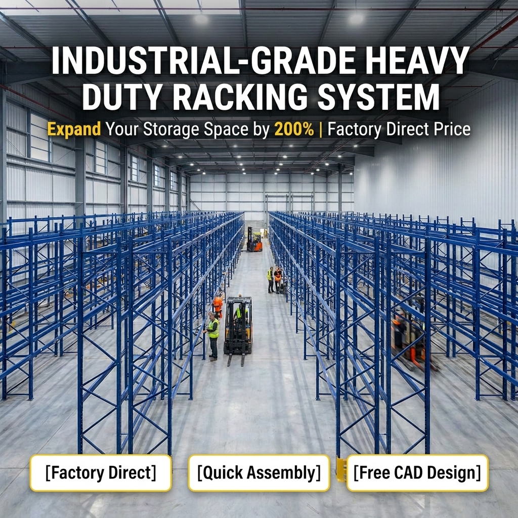 Warehouse Rack Structure Diagram