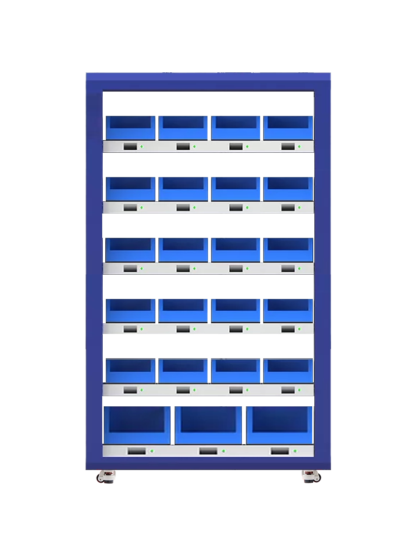 Smart Weighing Shelves with Intelligent WMS, Electronic SMT Material Storage Racks for Digital Warehouse Management Factory Auto