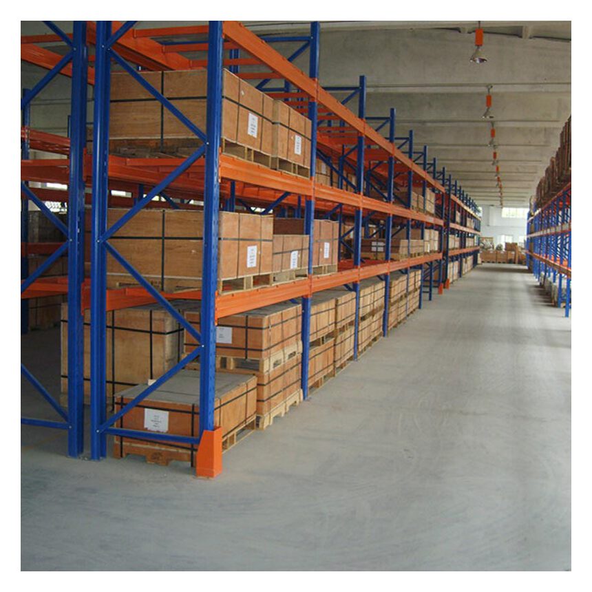 Heavy Duty Boltless Shelving Industrial Metal Racking System Steel Warehouse Rack Shelf for Selective Pallet Storage