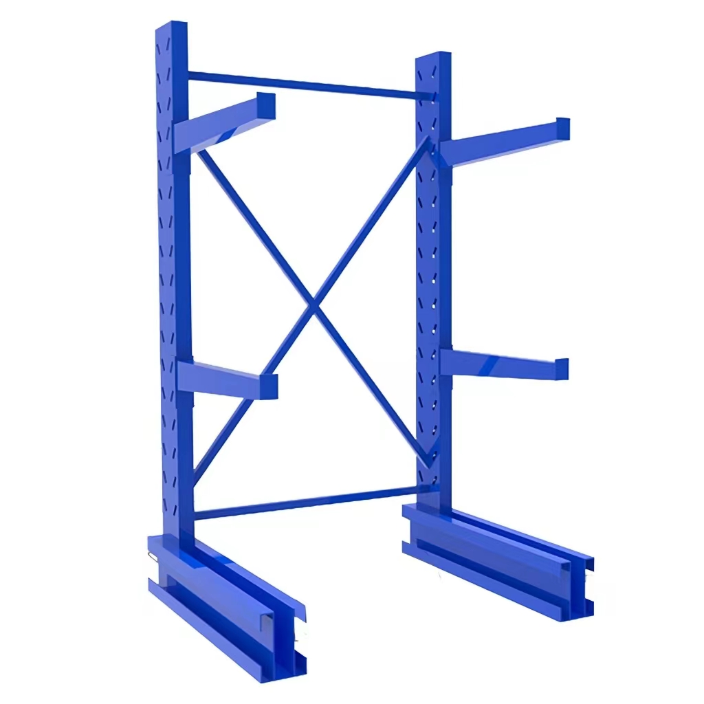 Factory Direct Cantilever Racking Heavy Duty Storage Rack For Long Pipe Lumber Material