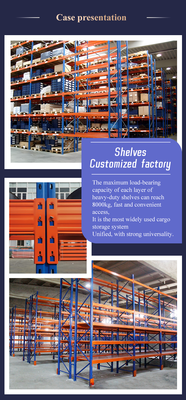 Pallet racking installation showcase