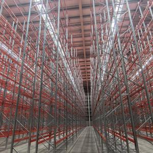Jracking Industrial Vertical Warehouse Racks Heavy Duty Steel Pallet Racking System for Cold Storage