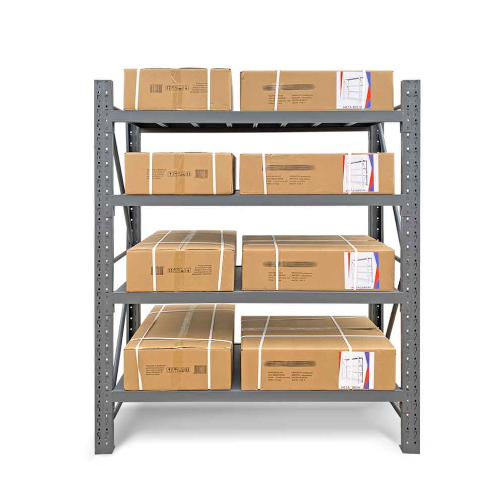 High Quality Medium Duty Steel Storage Racks Heavy Duty Cantilevered Garage Shelving Powder Coating for Warehouse Adjusted