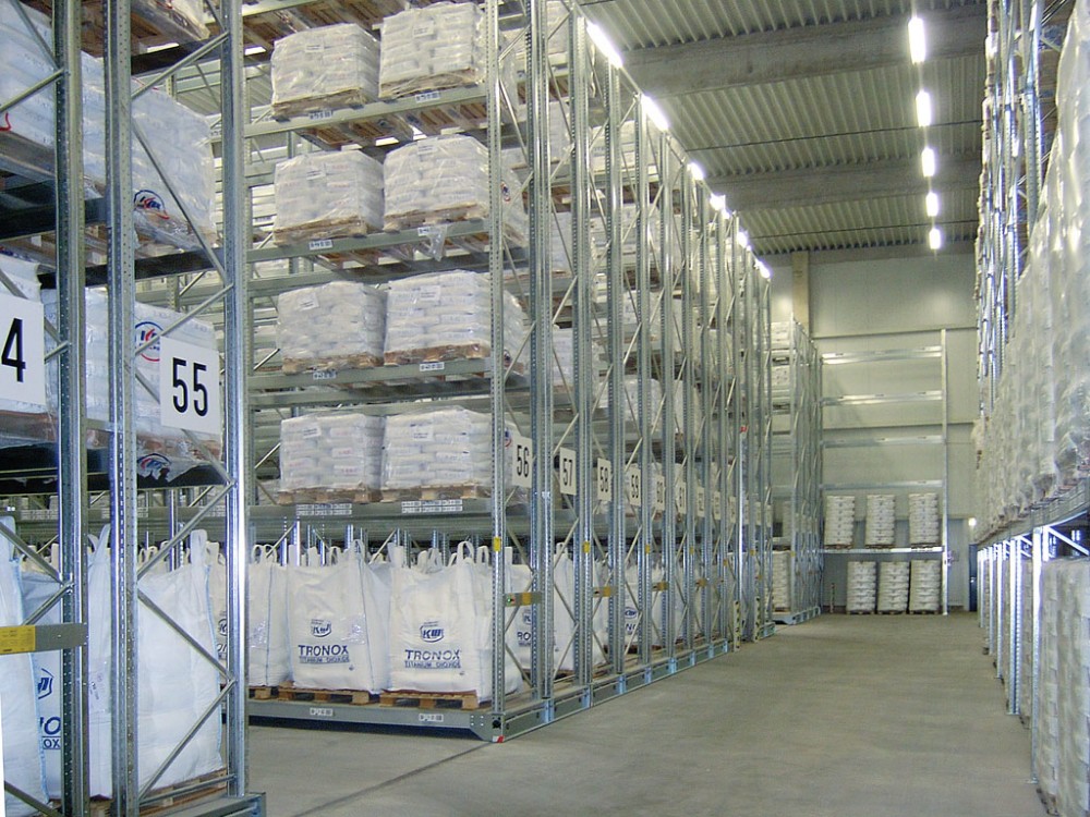 High Standard OEM Live Pallet Rack Gravity Flow Rack