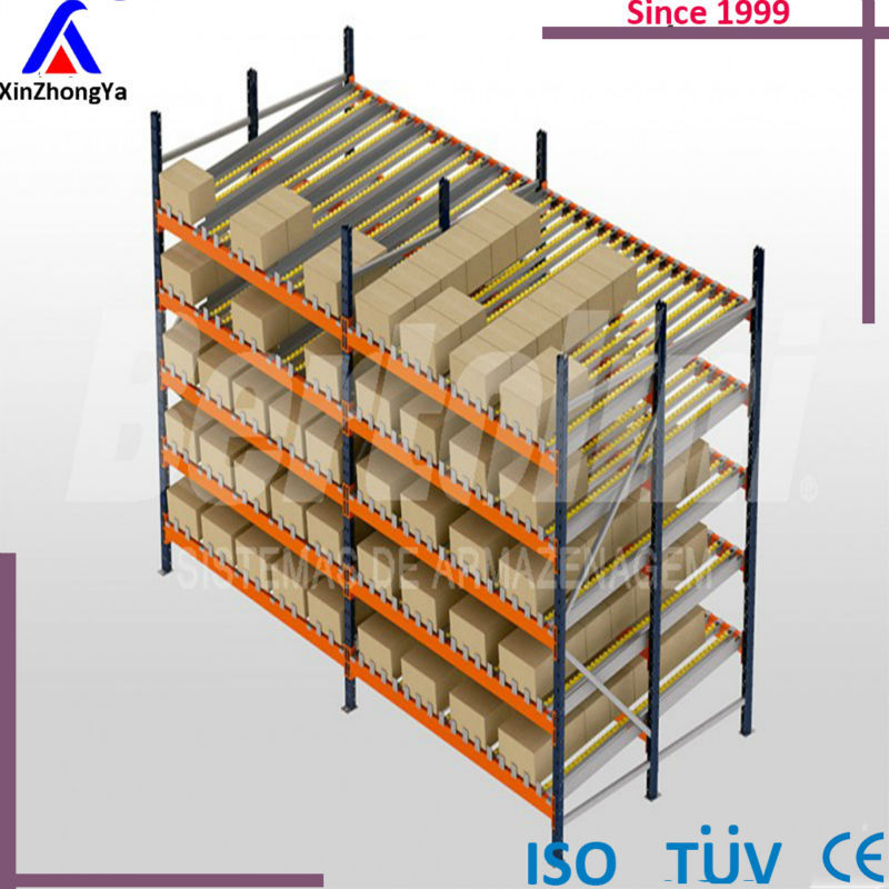 XZY Factory Heavy Duty Live Rack Pallet Flow Racking for Warehouse Storage Cargo Gravity Roller Equipment