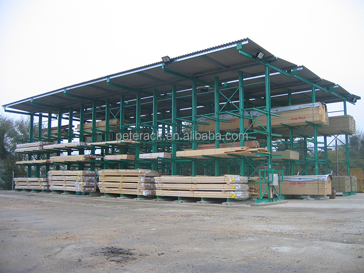 Warehouse Storage Cantilever Rack Installation