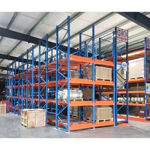 High Density Warehouse Storage Equipment 1500kgs Load Live Storage Gravity Flow Pallet Rack