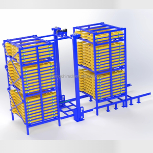 Smart Warehouse Storage System Steel Sheet Vertical Type Rack