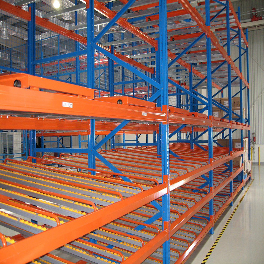 Push Back Racking Metal Pallet Racks Adjustable Push Back Rack Warehouse Storage Racks Industrial Pallet Racking