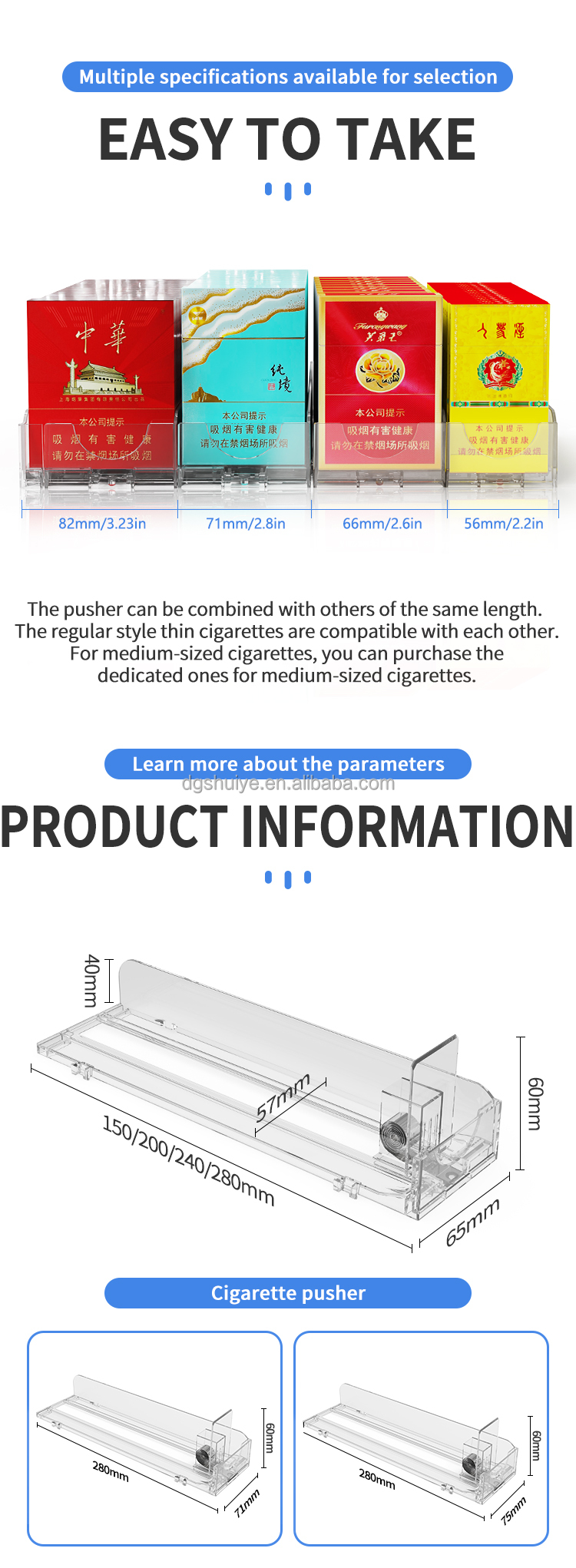 Dispenser Pusher Structure View