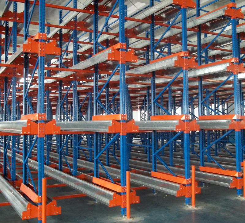 Good Price Heavy Duty Shuttle Racking System Industrial FIFO Pallet Shuttle Racking