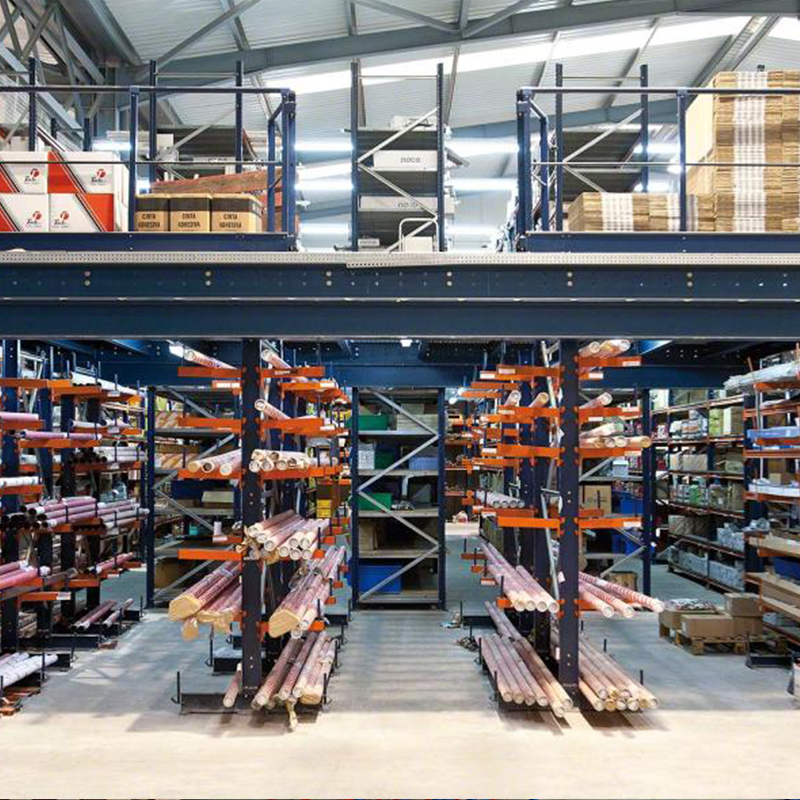 Pallet Flow Racking System Steel Shelf with Roller Tracks Warehouse Rack