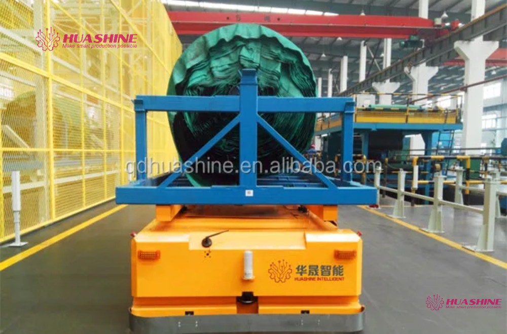 Heavy Duty Scale STACKER CRANE and on Request Capacity Pallet Racking Auomated ASRS Warehouse HUASHINE INTELLIGENT