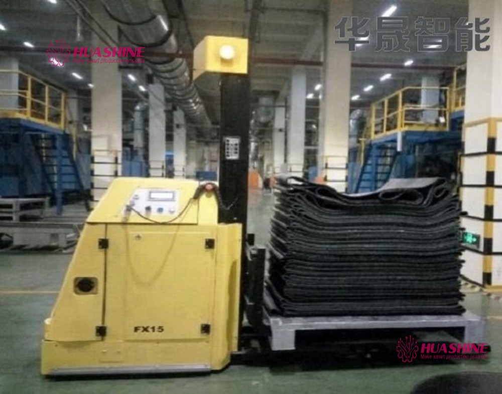 Heavy Duty Scale STACKER CRANE and on Request Capacity Pallet Racking Auomated ASRS Warehouse HUASHINE INTELLIGENT