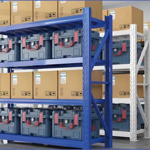 Drive Through Pallet Rack Iron Steel Shelves