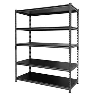 Burst Silver Finish 5 Shelf Steel Display Storage Rack