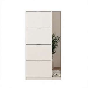 Modern Farmhouse 3 Flip Drawer Entryway Storage Unit