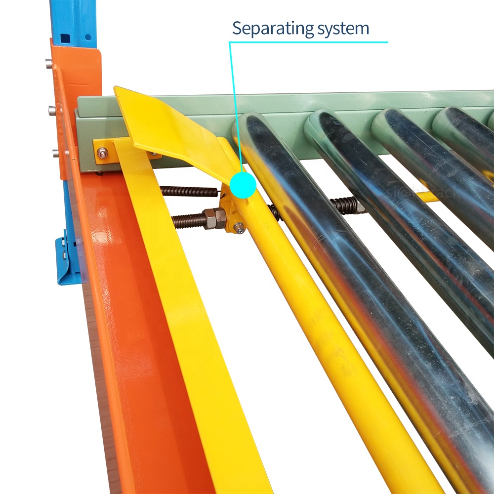 High Density Warehouse Storage Equipment 1500kgs Load Warehouse Live Storage Gravity Flow Pallet Rack