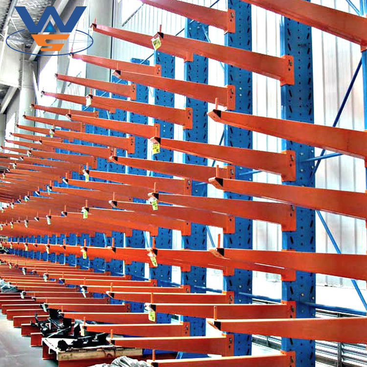 Victory Warehouse Storage Shelving Rack Cantilever Racking Heavy Duty System For Lumber