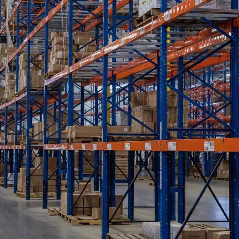 Peterack PT-HD Heavy Duty Corrosion Protected Cold Rolled Steel Selective Pallet Rack Galvanized Powder Coated Finish for