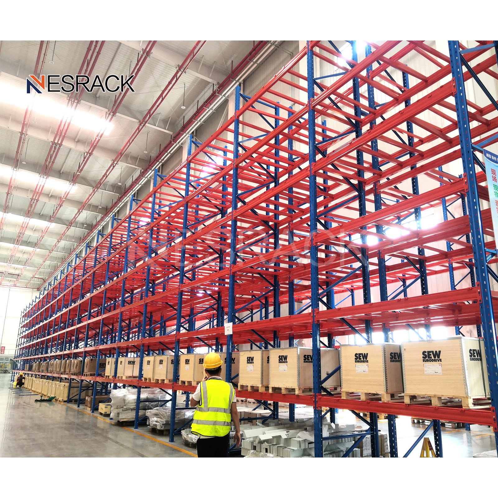 Heavy Duty Warehouse Rack Boltless Storage Shelving Heavy Duty High Pallet Racking For Industry Warehouse