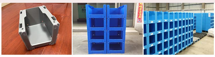 Custom Correxed Stackable Clothing Pick Bins Plastic Warehouse Storage Picking Bins