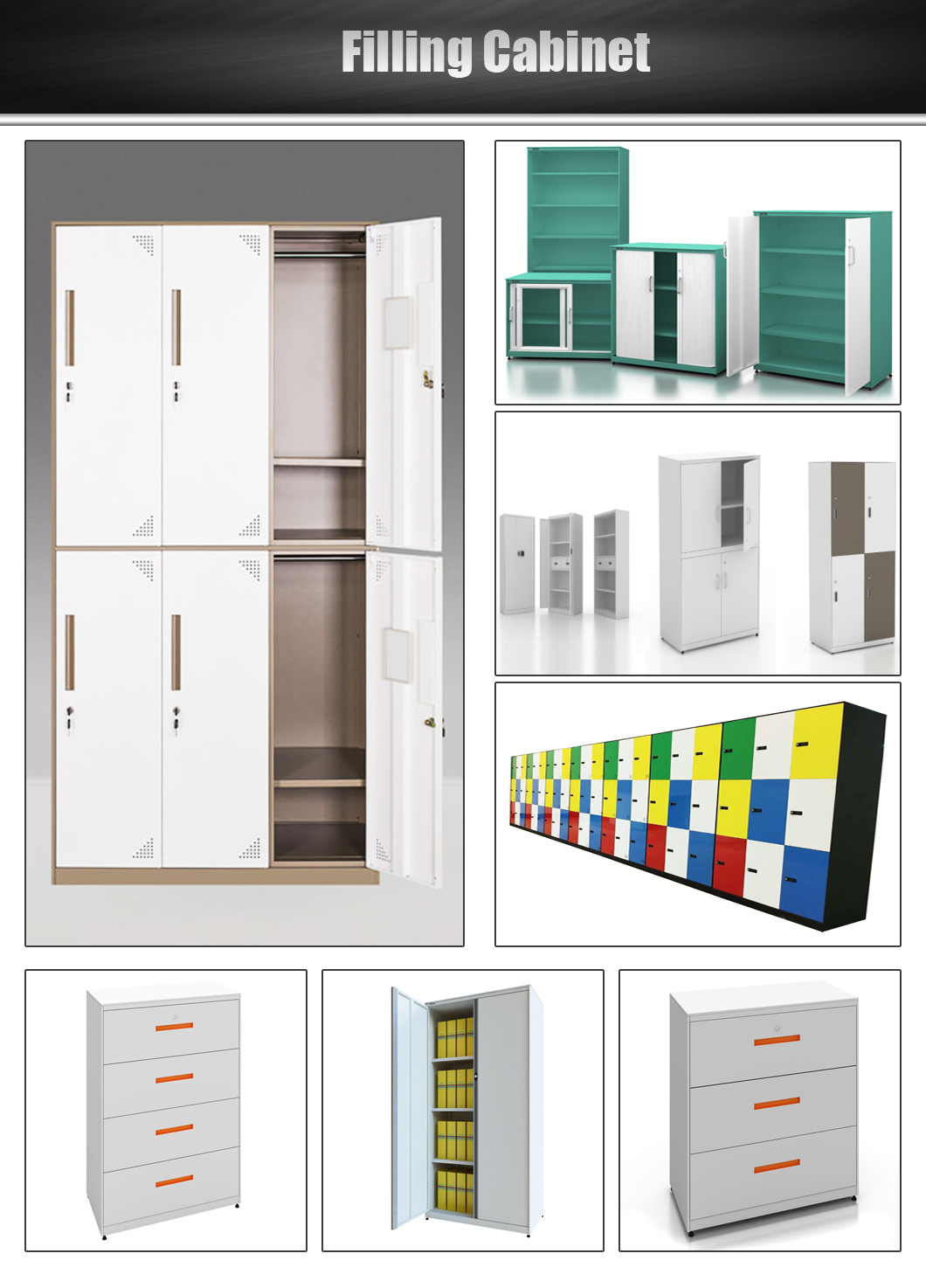 Webber Mobile System Shelving Steel Filing Cabinet Storage Cabinet for Office with Excellent Service