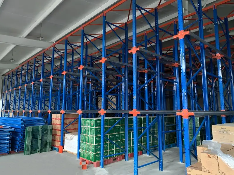 EBILMETAL 5 Steel Very Narrow Aisle Pallet Racking | OEM/ODM Adjustable Heavy Duty VNA Warehouse Racking Factory Direct Price