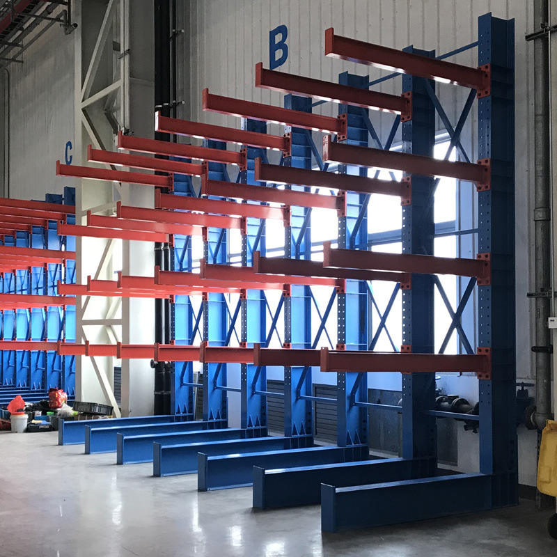 Henan Sunjoy Industrial Cantilever Storage Rack, Adjustable Steel Cantilever Shelving, Warehouse Rack for Long &amp; Irregular Items