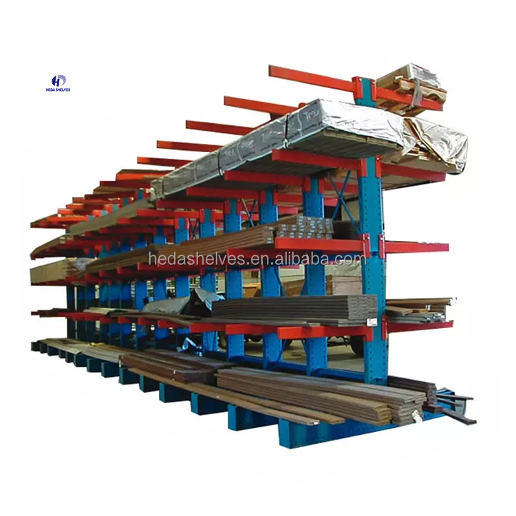 Wholesale Heda Heavy Duty Cantilever Storage Racks Cantilever Racking Systems Solution Selective Racking System
