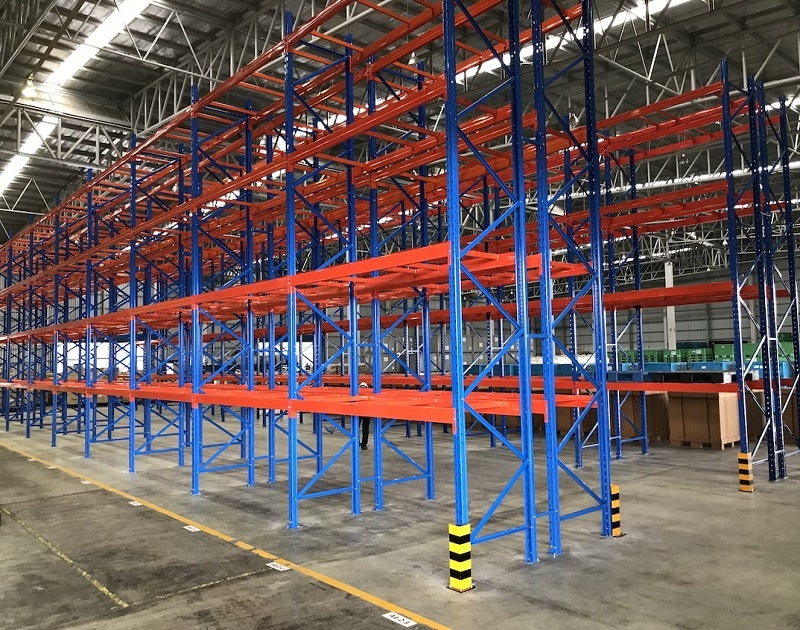Industrial Warehouse Storage Racking System Corrosion Protection Heavy Duty 3Tons Pallet Racking