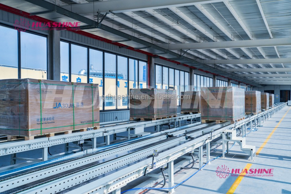 Heavy Duty Scale STACKER CRANE and on Request Capacity Pallet Racking Auomated ASRS Warehouse HUASHINE INTELLIGENT