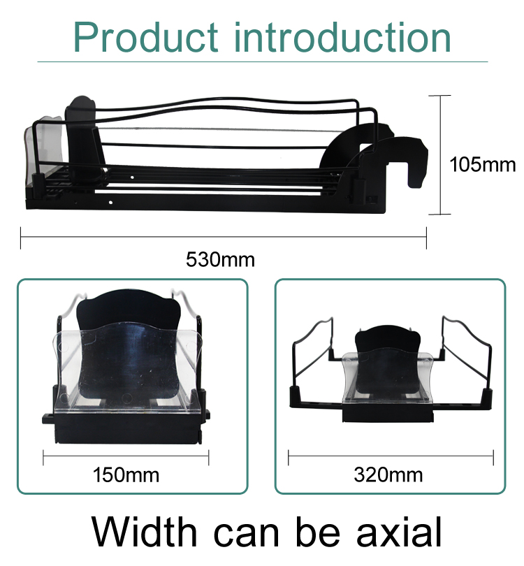 Shelf pusher structure
