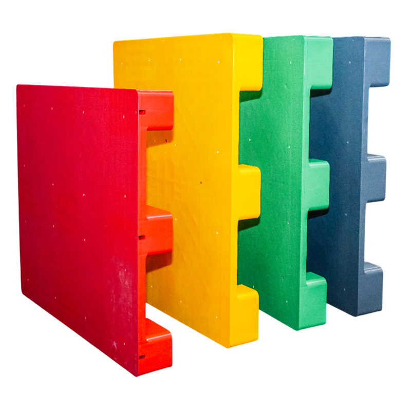 Automated Racking Pallet 3 Skids 620x1250mm Steel Reinforced Custom Size Racking Pallet